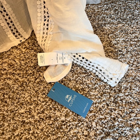 White Kimono Swim Coverup NWT - Picture 3 of 3